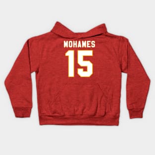 mahomes 15 Kids Hoodie